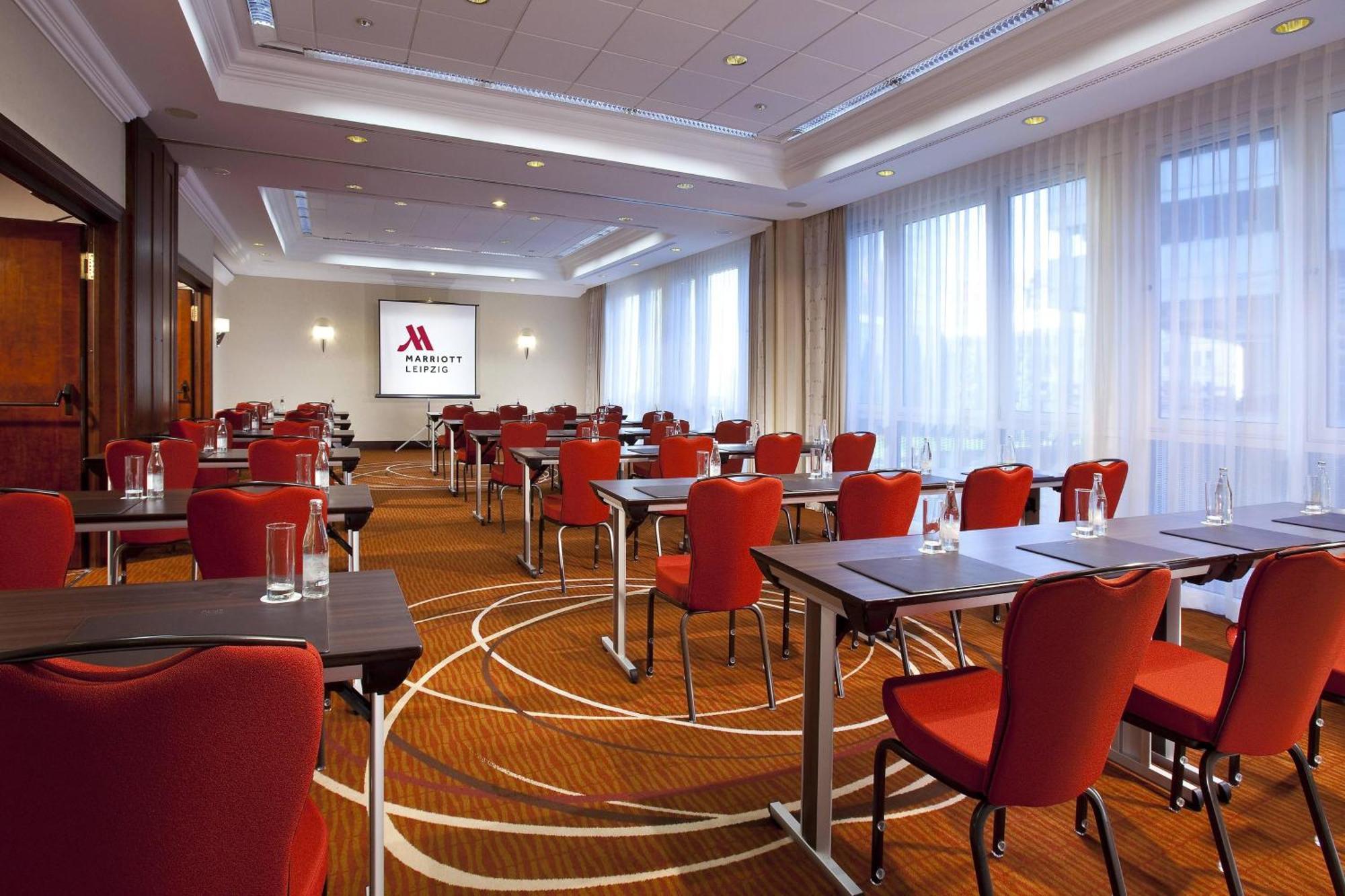 Leipzig Marriott Hotel Exterior foto