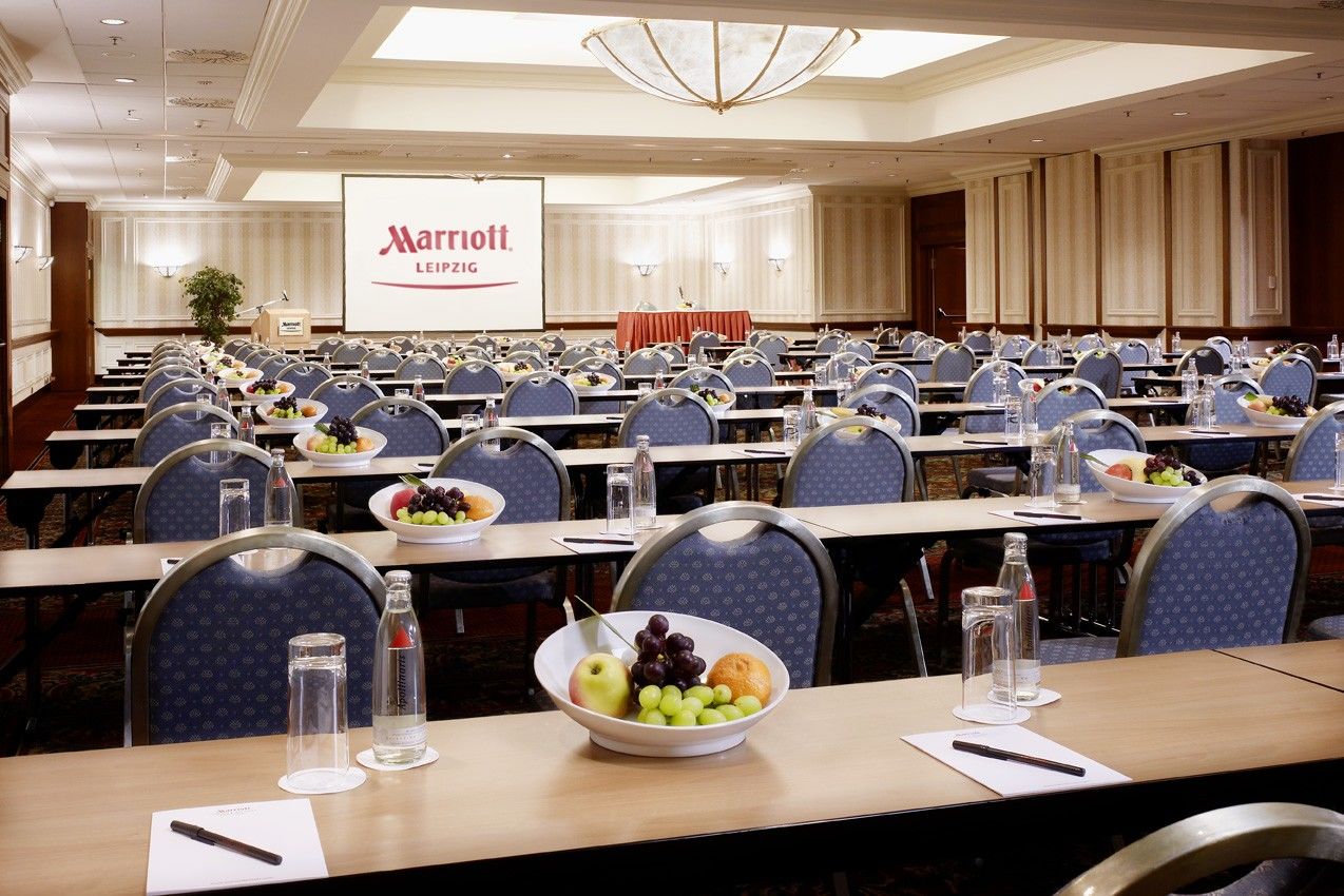 Leipzig Marriott Hotel Exterior foto